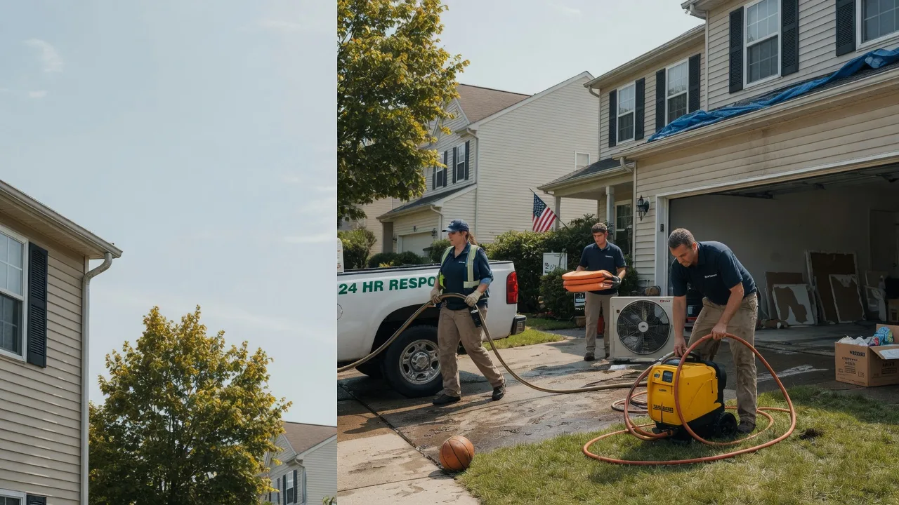 Emergency Water Damage Restoration in Bruceton Mills, WV near me